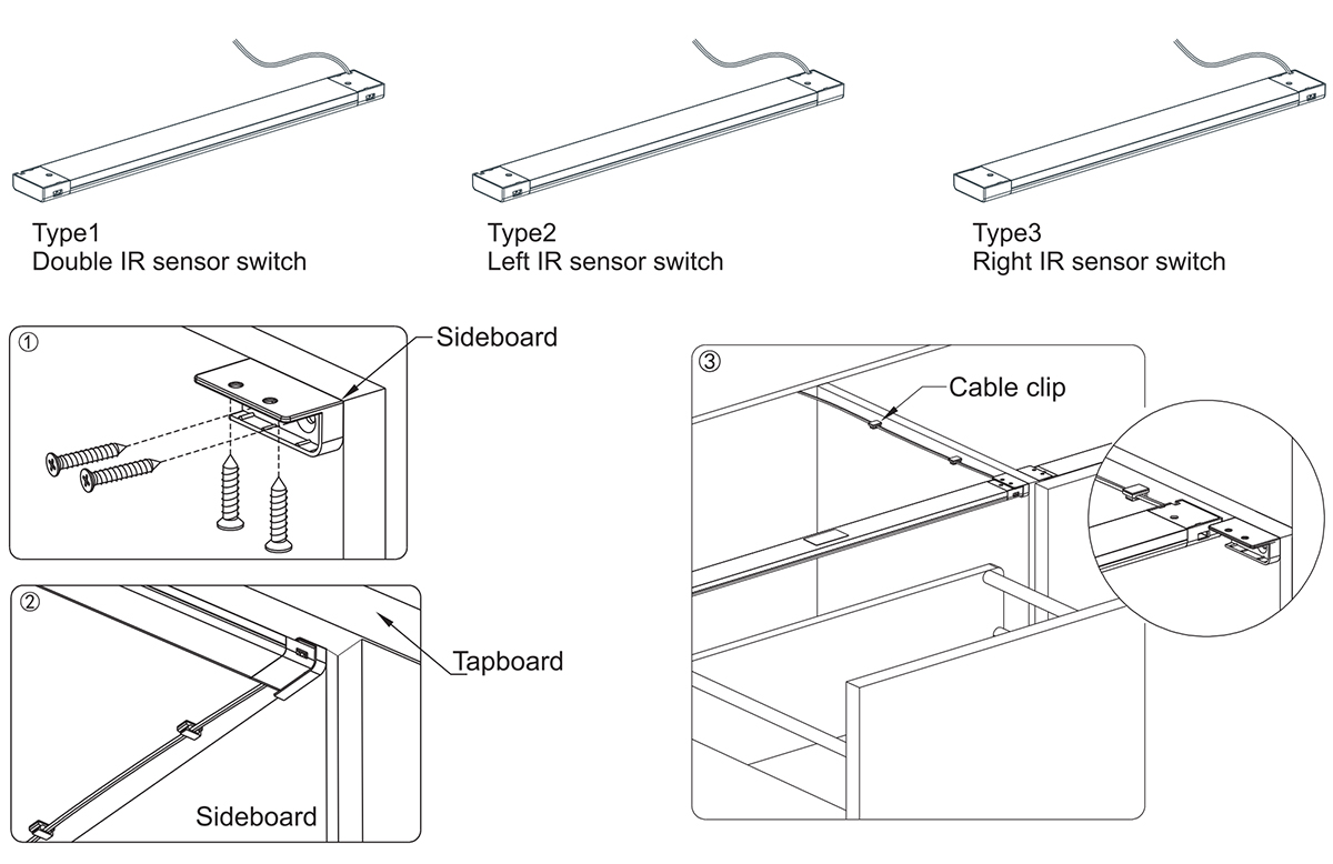 D02-Kitchen Drawer LED Light