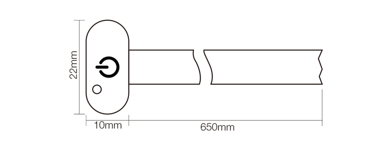 12V&24V Surfaced Mounting Cabinet Touch Sensor With Dimmer Function01 (6)