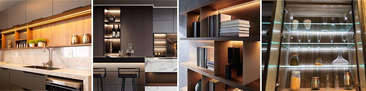 Welding free LED strip lights 