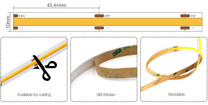 wardrobe strip lights