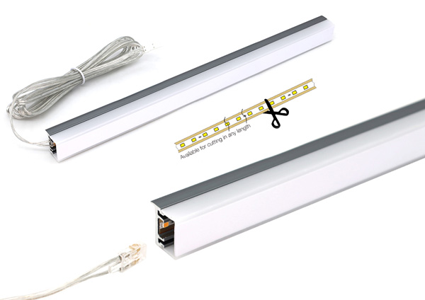 under cabinet shop lighting