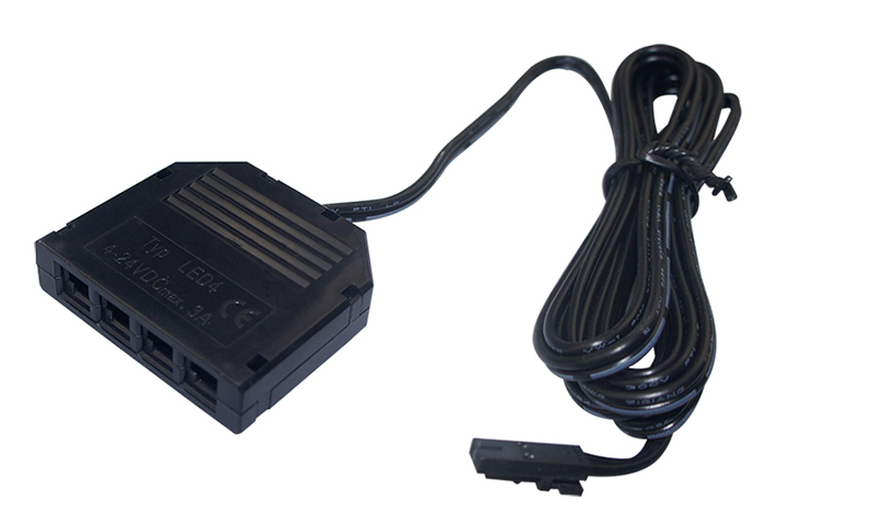 4 Position LED Light Strip Connector