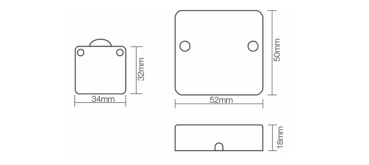 Automatic Round Mechanical Door Switch For LED lights In Wardrobe Cabinet Use01 (7)