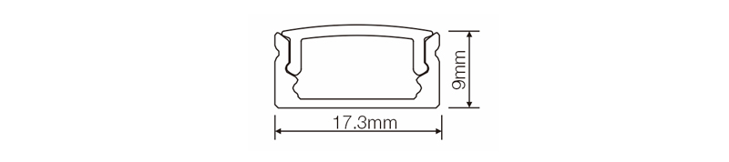 Sensor strip cabinet light