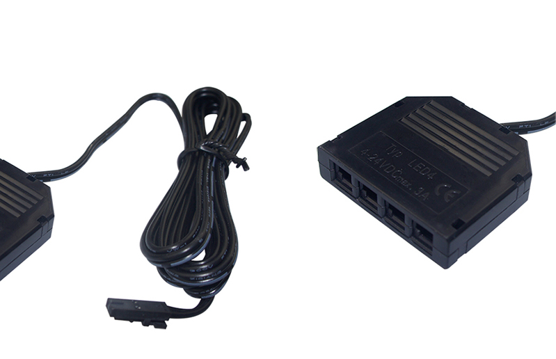 DuPont 4-Port LED Strip Light Breakout Box