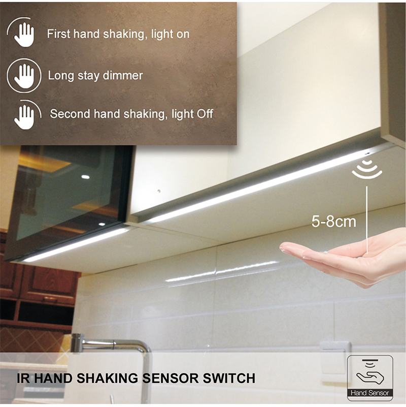 DC12V Wooden Cabinet Shelf Light