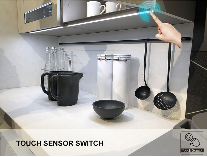 DC12V Wooden Cabinet Shelf Light