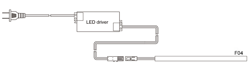 led shelf lighting kit