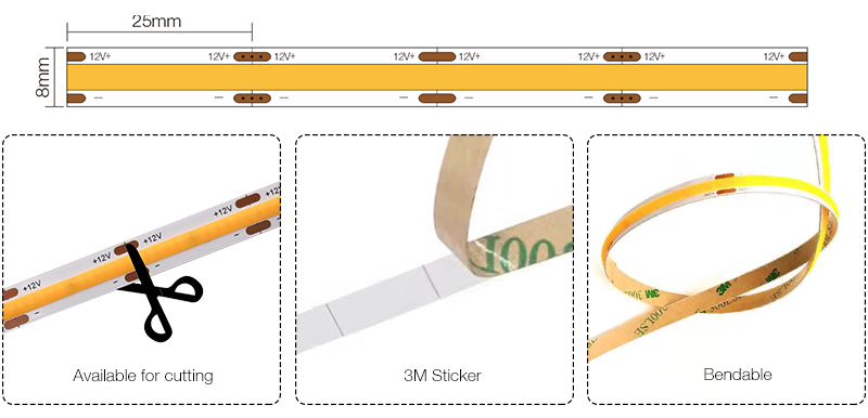strip led lights for bedroom