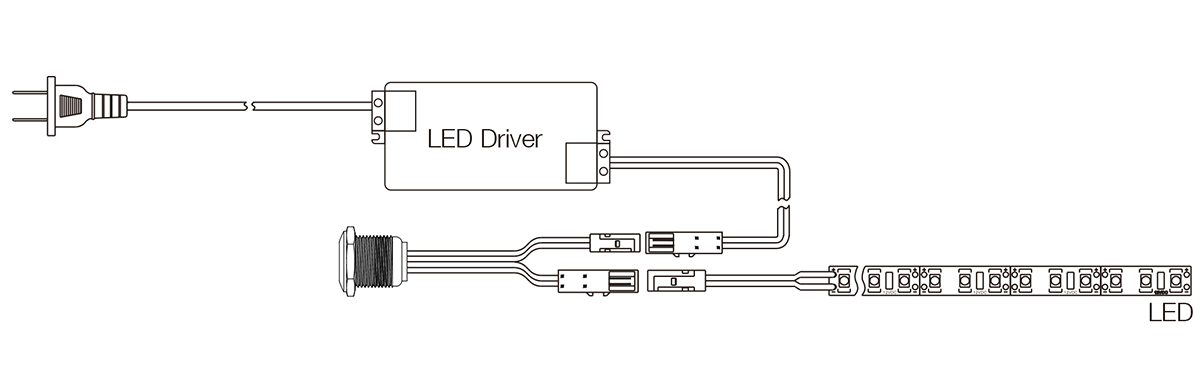 Flat Head Waterproof 2 Pin ONOFF Mechanical Touch switch01 (9)