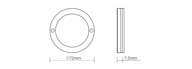 Multiple cabinets LED spot light