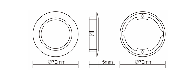 led ceiling puck lights
