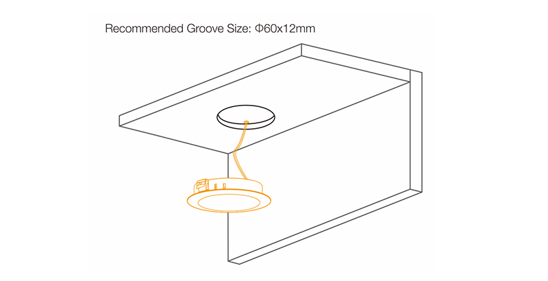 Ultra Low Power puck light