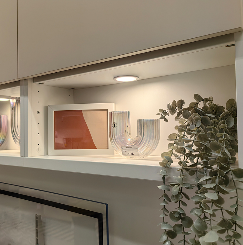 Cabinet wooden Led Puck Light