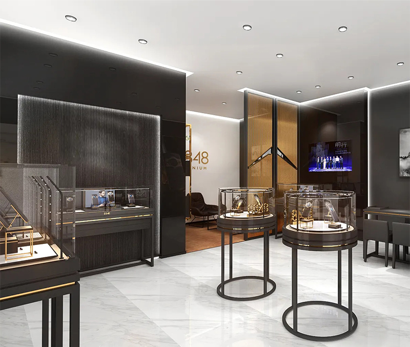 Display Cabinet column spotlight