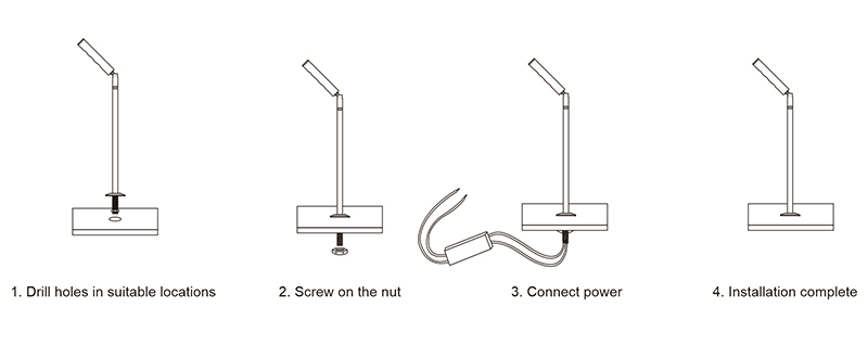 jewellery mirror cabinet spotlight