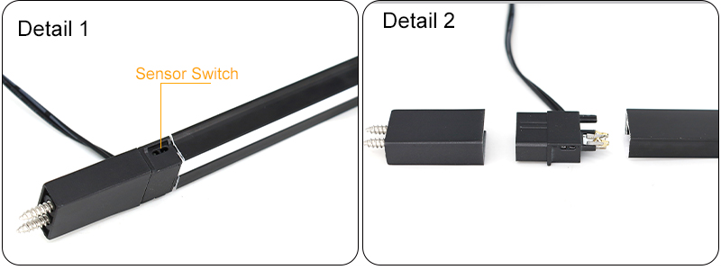 strip light with switch