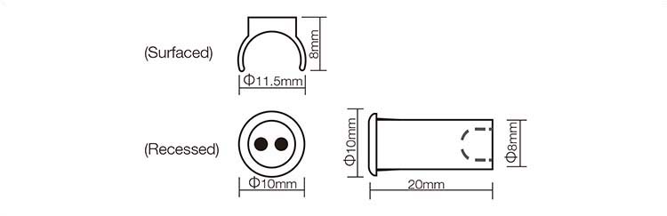 LED IR Sensor switch for Cabinet-02 (2)