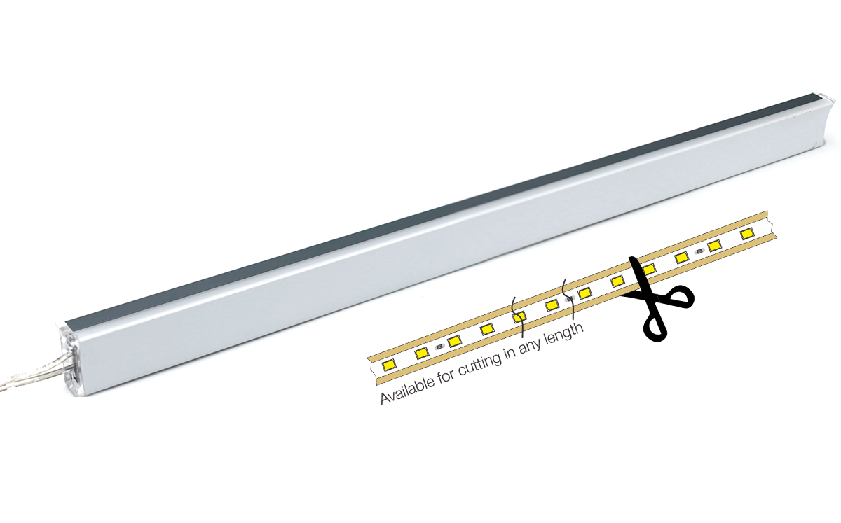 MH02A-12V/24V Wooden shelf strip light-Cutting freely