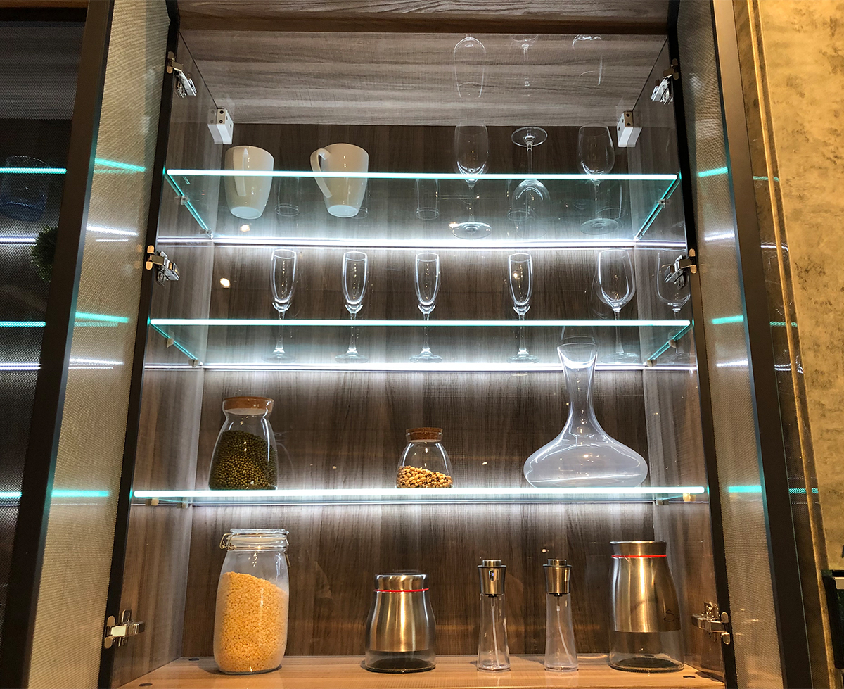 MH03-LED Glass Recessed Strip Light