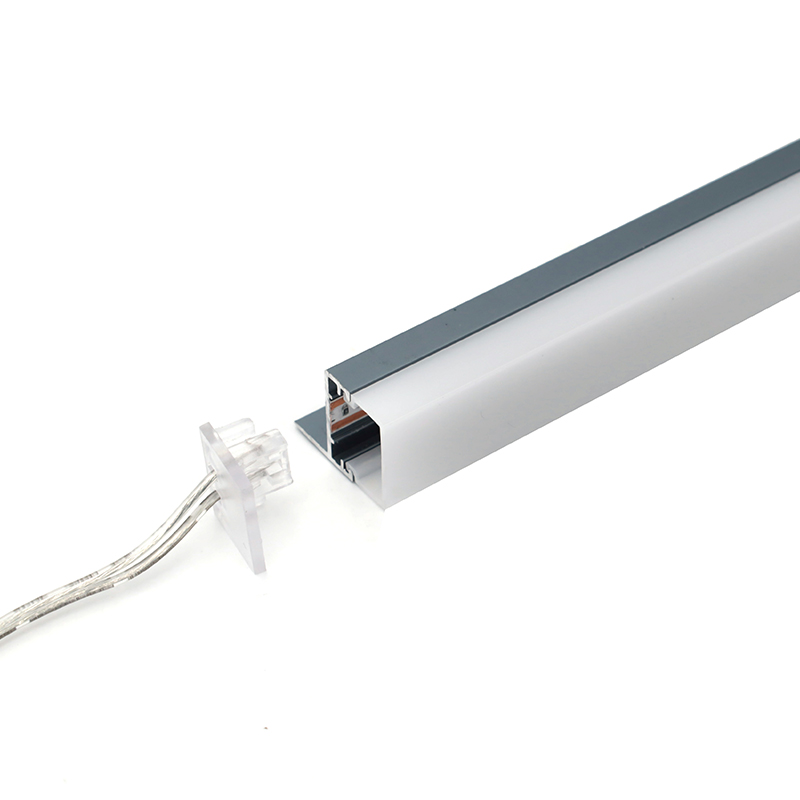 MH06A-Welding Free Led Recessed Strip light-silver finish