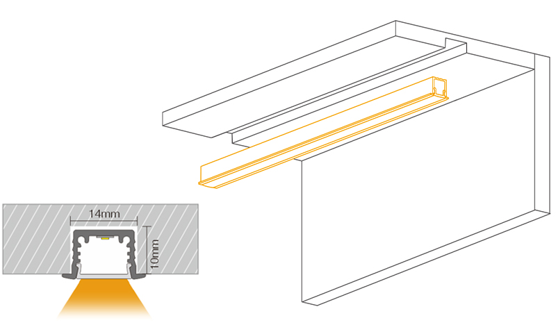 under cabinet lighting