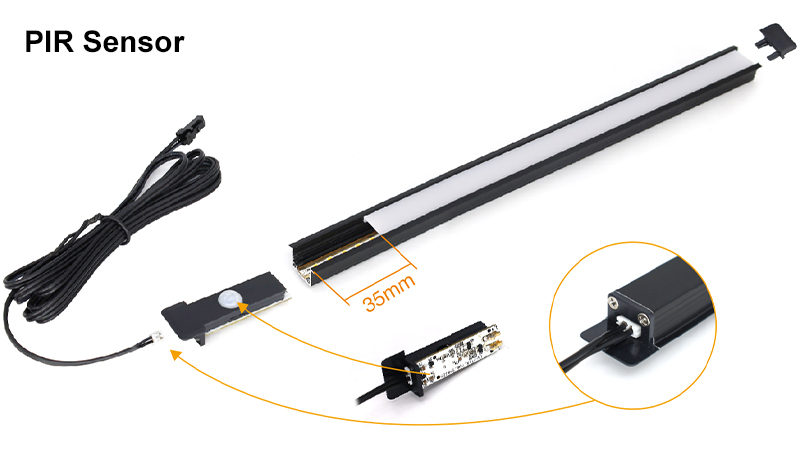 motion sensor closet light