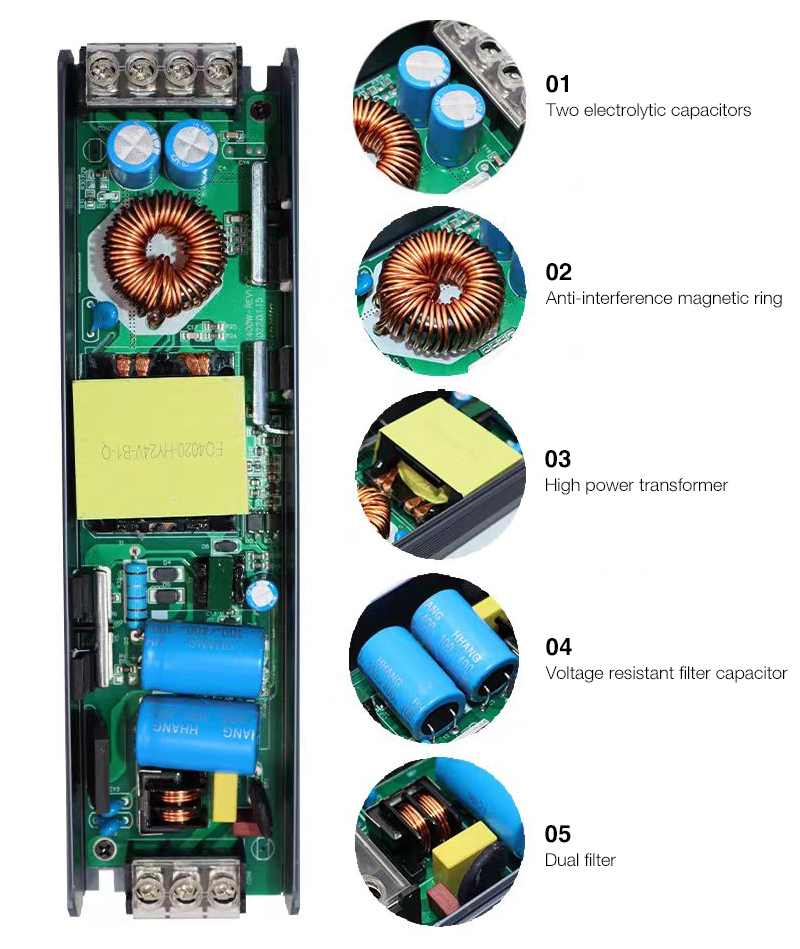 12v 100w led power supply
