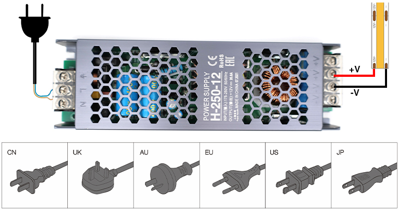 led strip light transformer