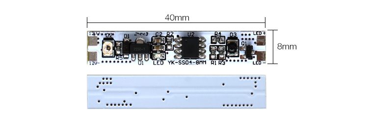 LED dimming module sensor