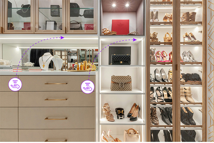 Wardrobe Short Distance Scan Sensor