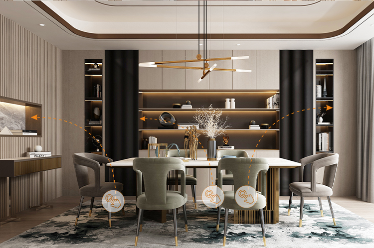 led touch dimmer switch