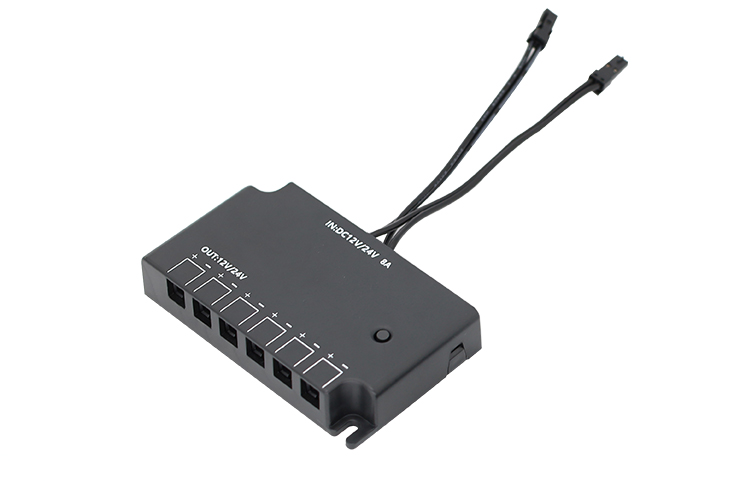 6 terminal lighting junction box