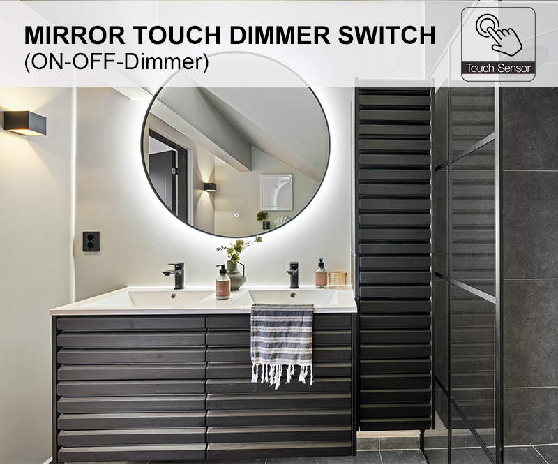 Mirror Touch Dimmer Sensor