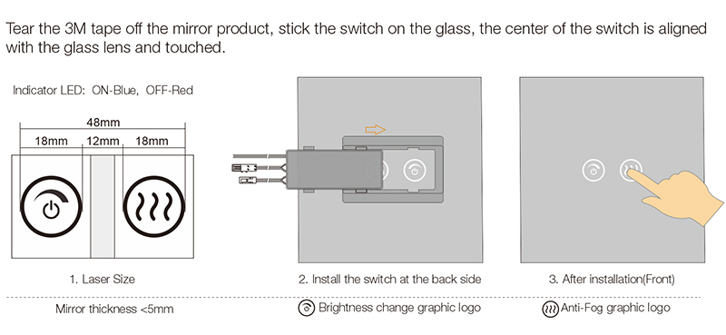 dimmable switch for led lights