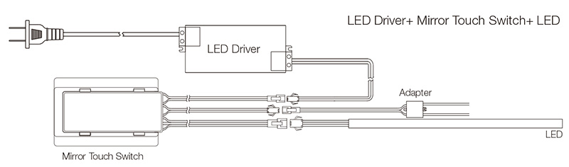 mirror sensor switch