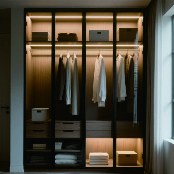 led wardrobe lights