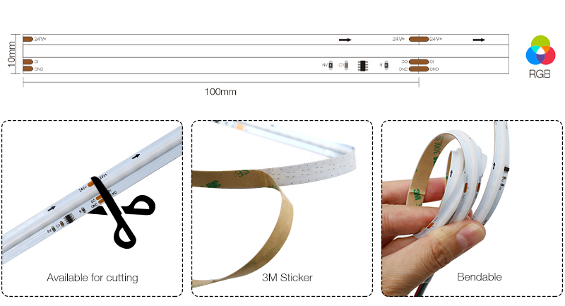 led strip rgb 24 volt